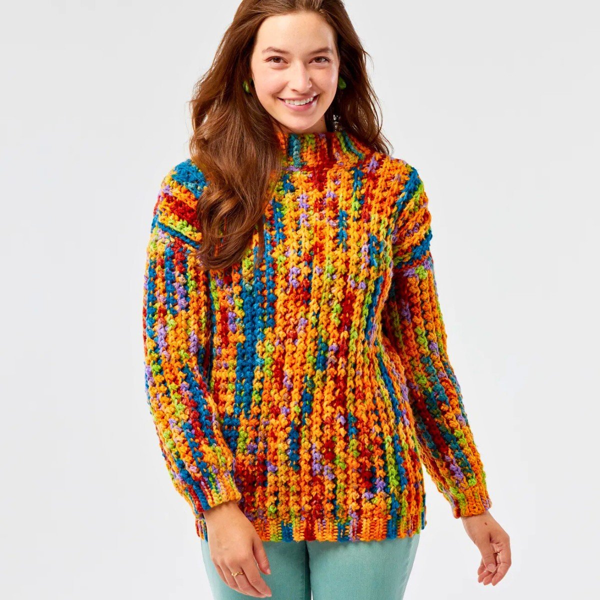 Cozy Cardigan Shrug in 18 Sizes Free Crochet Pattern 1
