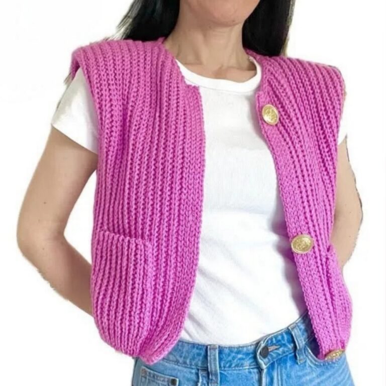 Hook & Thread Magic Crochet Viral Shein Vest Pattern