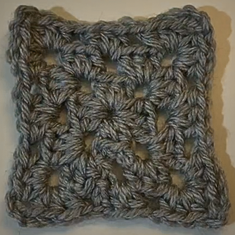 Bright and Beautiful Crochet Granny Square Pattern in No Time