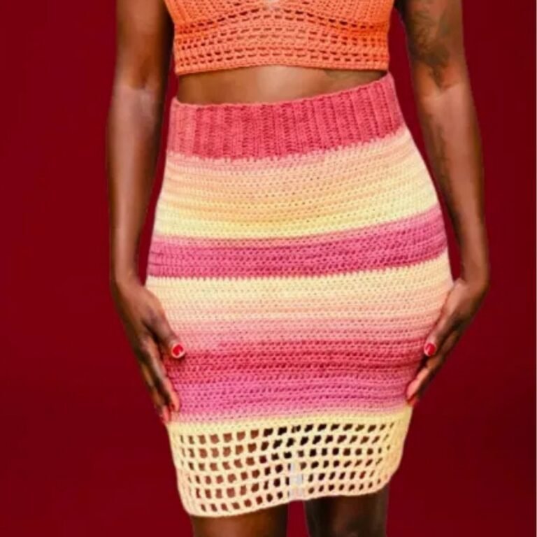 Golden Hour Crochet Fall Maxi Skirt Pattern You’ll Ever Try
