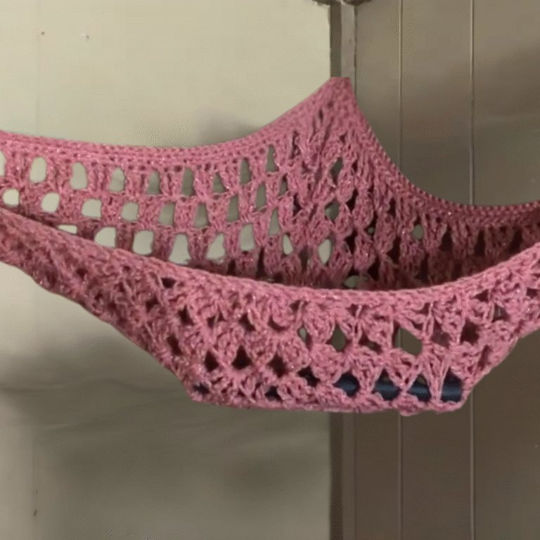 Trendy Crochet Yarn Hammock Pattern for Your Space