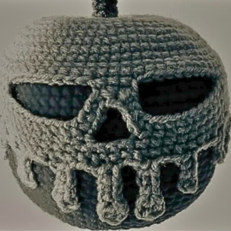 Halloween Crochet Poisoned Apple Pattern – Spooky Made Simple