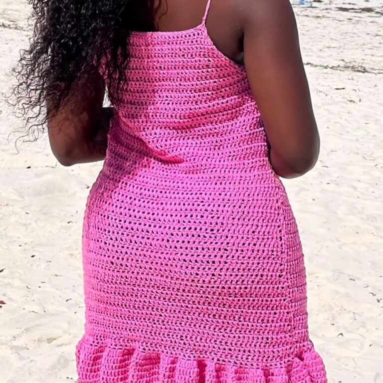 Effortlessly Stylish Crochet Ruffles Dress Pattern