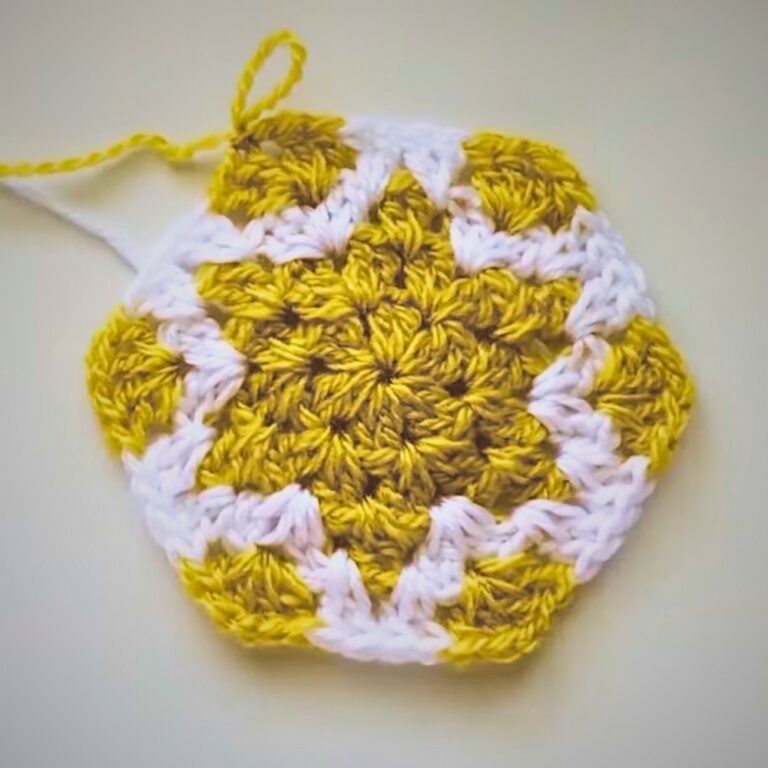 Perfect Crochet Star Hexagon Pattern That’ll Shine