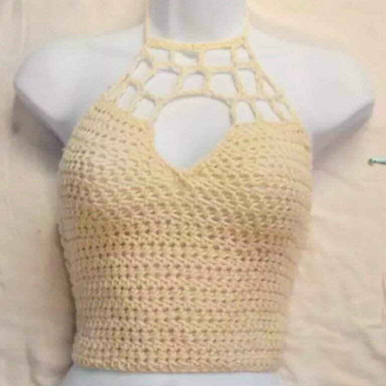 Unique Crochet Halter Top Pattern for Fashionistas