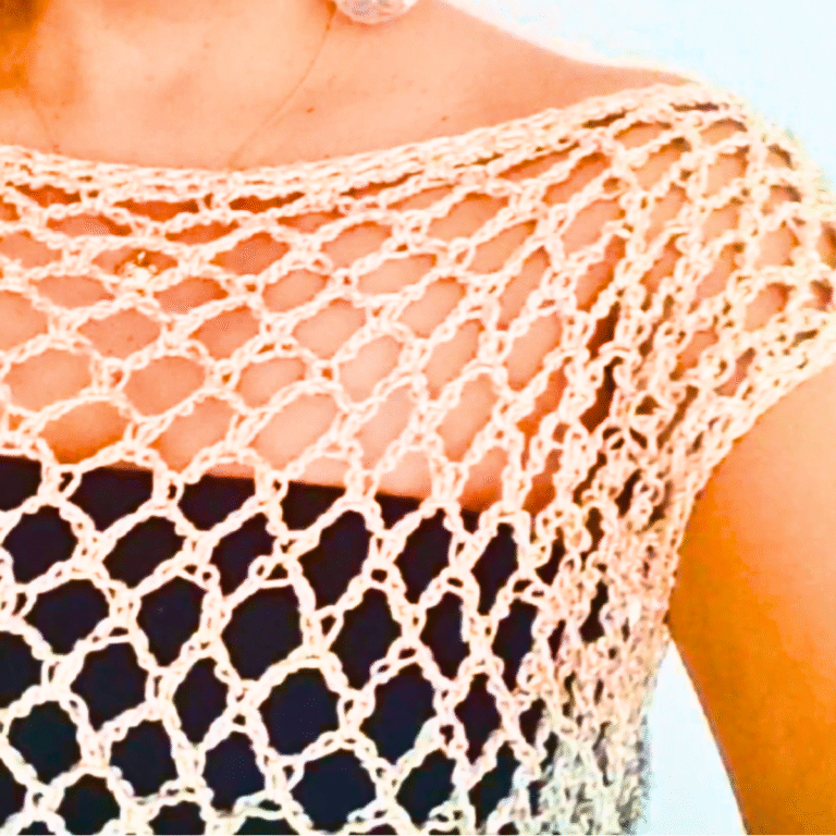 Elegant Crochet Off Shoulder Sweater Pattern You’ll Adore