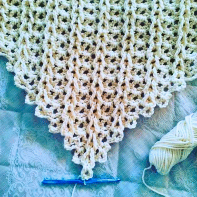 Modern Crochet Jacob’s Ladder Afghan for Ultimate Warmth