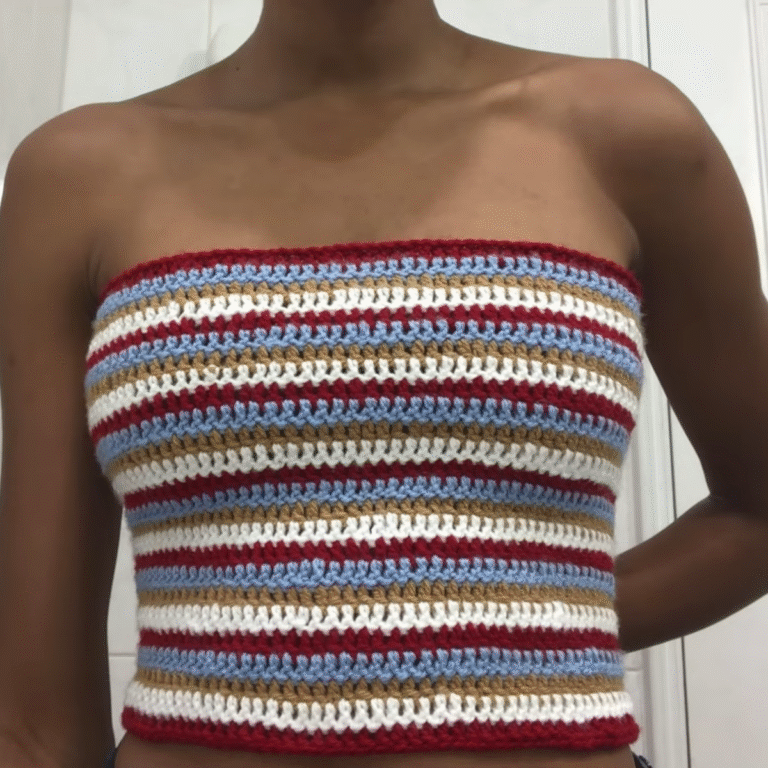 Stylish Crochet Tube Top Pattern Perfect for Summer Vibes