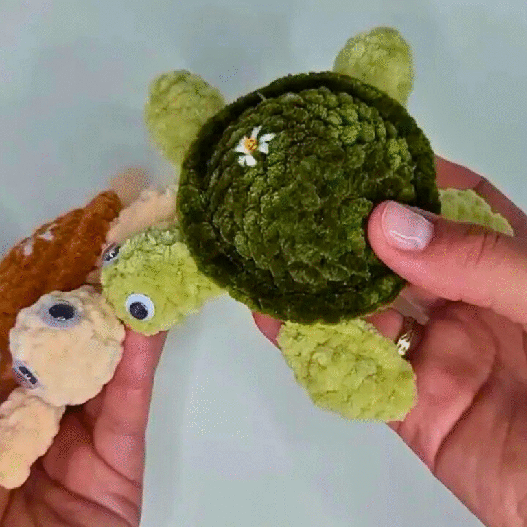 Easy Crochet Turtle Amigurumi Pattern You’ll Love to Try