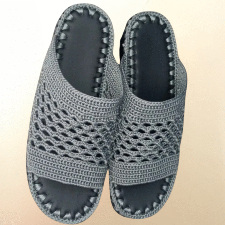 Customizable Crochet Mesh Sandals for a Stylish Look