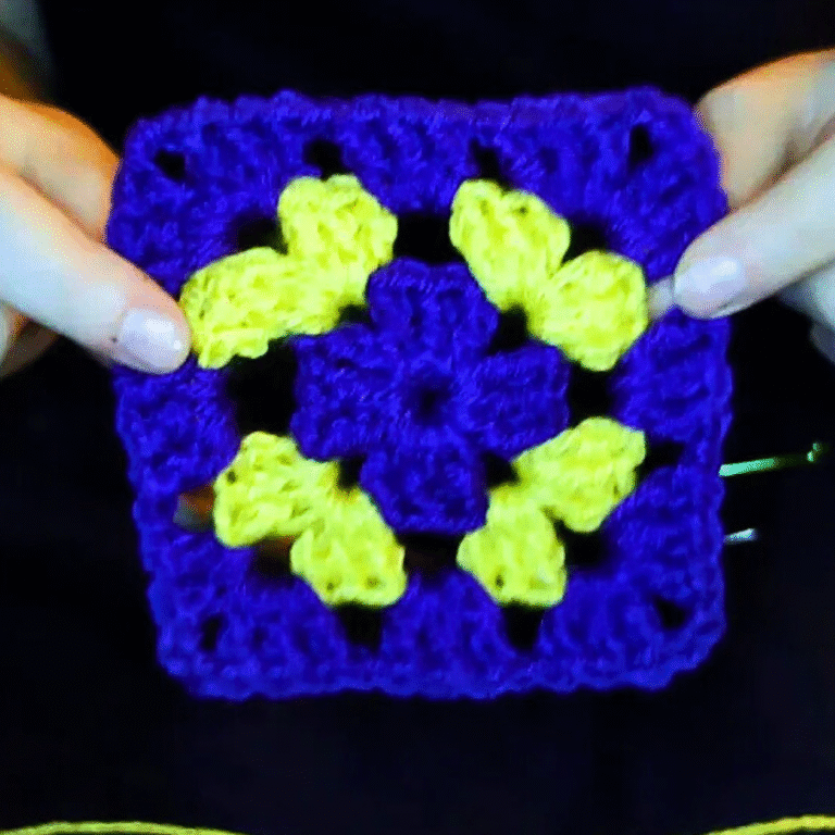 Colorful Granny Square Crochet Pattern You’ll Adore