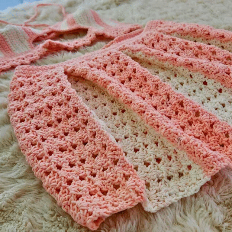 Stylish Crochet Pretty Pleats Skirt Pattern – Perfect for Every Season