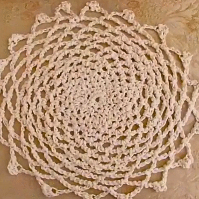Stunning Crochet Classic Doily Pattern for Elegant Décor
