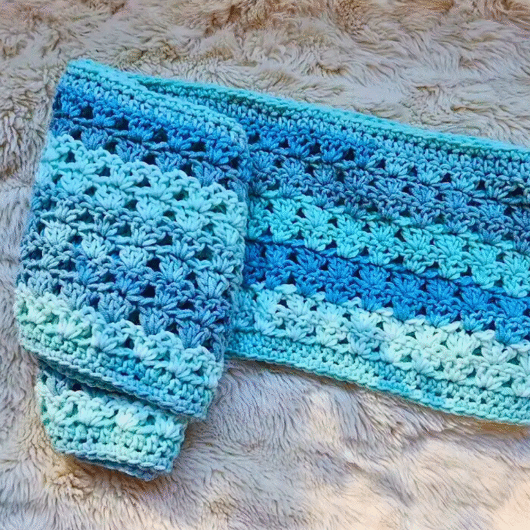 Dreamy Crochet Scarf Pattern for All Skill Levels