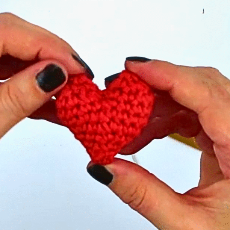 Handmade Crochet Mini Heart Pattern for Special Moments
