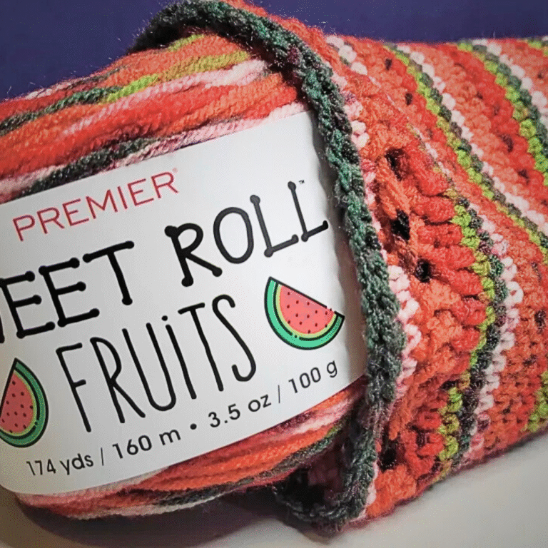 Slice Up Fun Crochet Watermelon Bag for Storing Tools